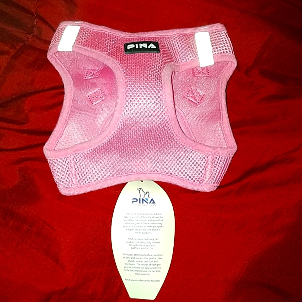 PINA Medium Pink Dog Harness